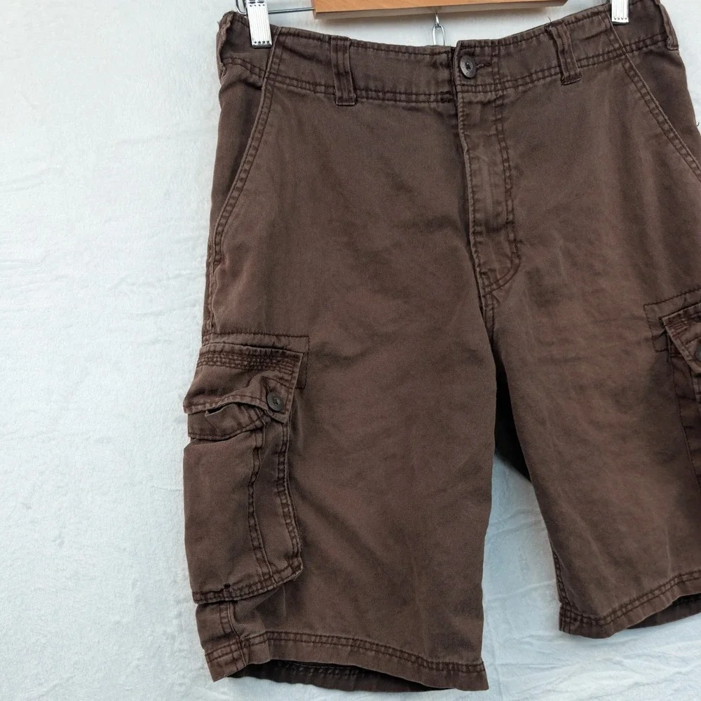 VTG OTB Cargo Shorts Men's 34 Brown 12